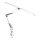 Brilagi - LED Dimming εύκαμπτο Επιτραπέζιο φωτιστικό VARIO 2xLED/14W/230V 3000-6000K λευκό
