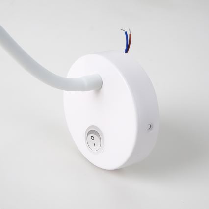Brilagi - LED Dimming εύκαμπτο τοίχου φωτιστικό MAYA 1xG9/4W/230V λευκό 2700-6500K Wi-Fi Tuya