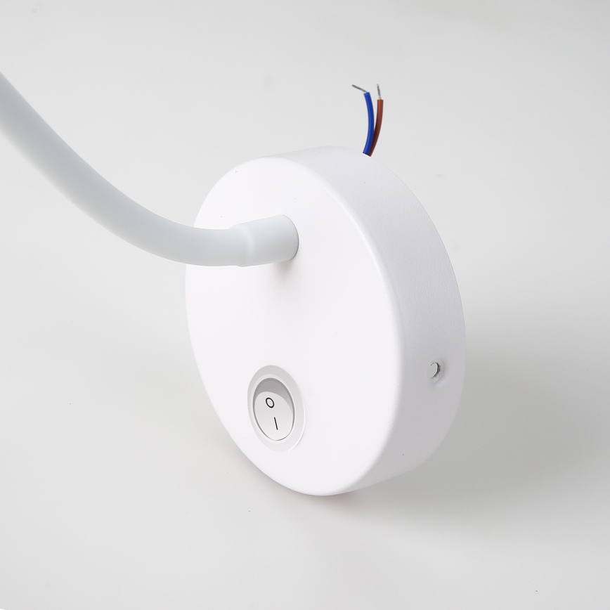 Brilagi - LED Dimming εύκαμπτο τοίχου φωτιστικό MAYA 1xG9/4W/230V λευκό 2700-6500K Wi-Fi Tuya