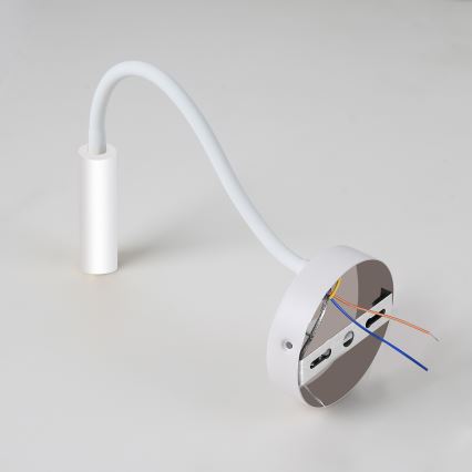 Brilagi - LED Dimming εύκαμπτο τοίχου φωτιστικό MAYA 1xG9/4W/230V λευκό 2700-6500K Wi-Fi Tuya