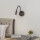 Brilagi - LED Dimming εύκαμπτο τοίχου φωτιστικό MAYA 1xG9/4W/230V μαύρο 2700-6500K Wi-Fi Tuya