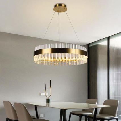 Brilagi - LED Dimming κρεμαστό φωτιστικό οροφής HALO LED/40W/230V + τηλεχειριστήριο