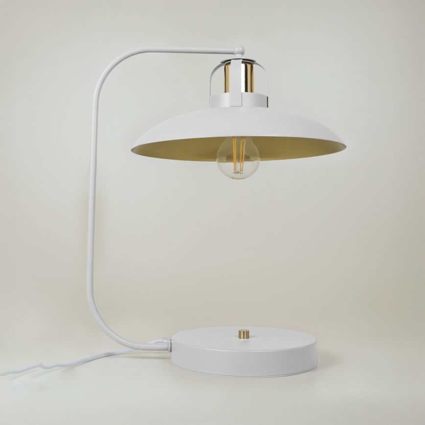 Brilagi - LED Eπιτραπέζιο φωτιστικό FLAMENGO 1xE27/60W/230V λευκό