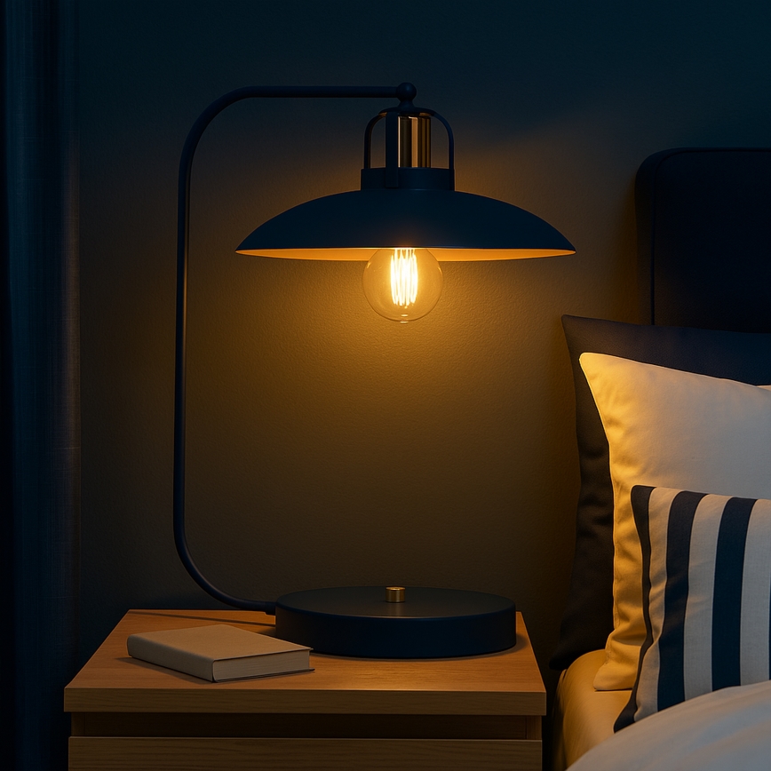 Brilagi - LED Eπιτραπέζιο φωτιστικό FLAMENGO 1xE27/60W/230V μπλε