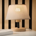 Brilagi - LED Eπιτραπέζιο φωτιστικό ANTHONY 1xE27/60W/230V δρυς/μπεζ