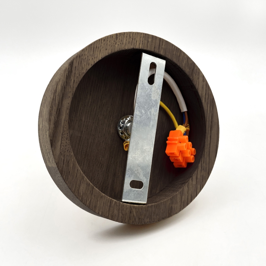 Brilagi - LED Επιτοίχιο φωτιστικό ANTHONY 1xE14/60W/230V δρυς καρυδιά/μπεζ