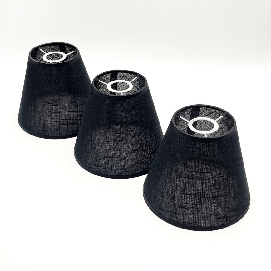 Brilagi - LED Οροφιά φωτιστικό ANTHONY 3xE14/40W/230V δρυς καρυδιά/μαύρο