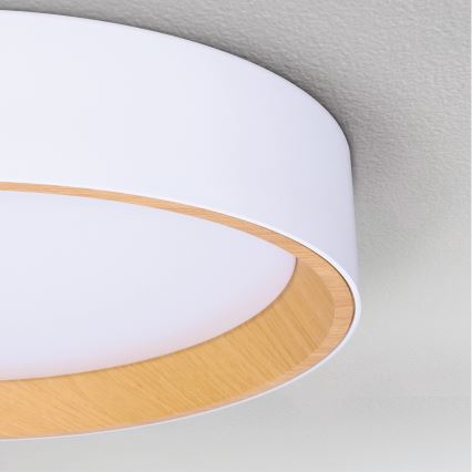 Brilagi - LED Dimmable φωτιστικό οροφής LARIOS LED/48W/230V 3000-6500K ø 39 cm λευκό + τηλεχειριστήριο