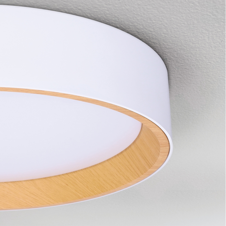 Brilagi - LED Dimmable φωτιστικό οροφής LARIOS LED/60W/230V 3000-6500K ø 49 cm λευκό + τηλεχειριστήριο