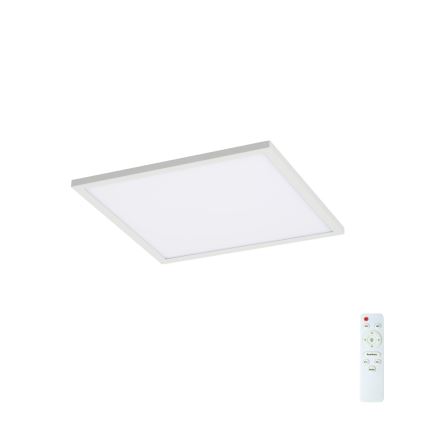 Brilagi - LED Dimmable φωτιστικό οροφής SLIMFRAME LED/25W/230V 30x30 cm 3000-6000K λευκό + τηλεχειριστήριο