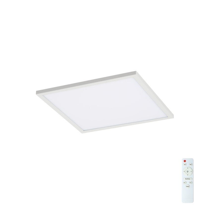 Brilagi - LED Dimmable φωτιστικό οροφής SLIMFRAME LED/25W/230V 30x30 cm 3000-6000K λευκό + τηλεχειριστήριο