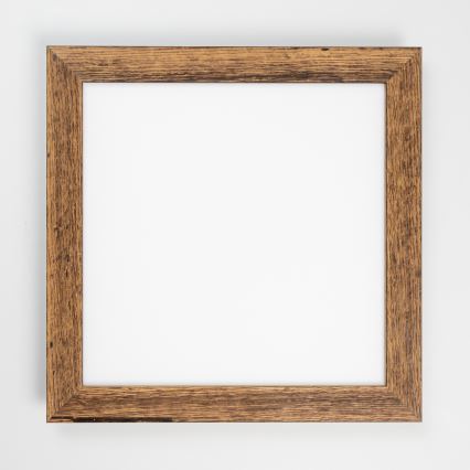 Brilagi - LED Dimmable φωτιστικό οροφής SLIMFRAME WOOD LED/36W/230V 49,5x49,5 cm 3000-6000K καφέ + τηλεχειριστήριο