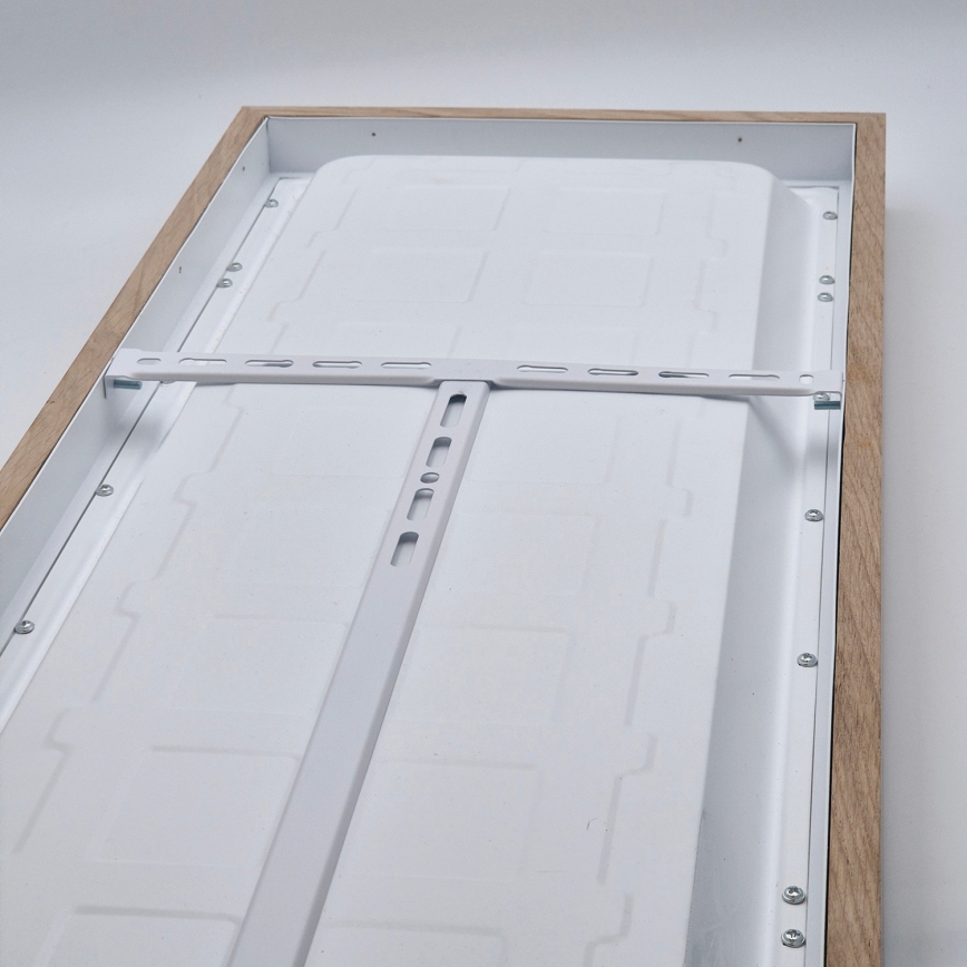 Brilagi - Φωτιστικό οροφής μπάνιου dimming LED WOODY FRAME LED/50W/230V δρυς 120x30 cm 3000-6000K IP44 + τηλεχειριστήριο