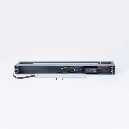 Brilagi - Φωτιστικό καθρέφτη μπάνιου LED AQUA LINE LED/12W/230V 45 cm IP44 ανθρακί CRI 90