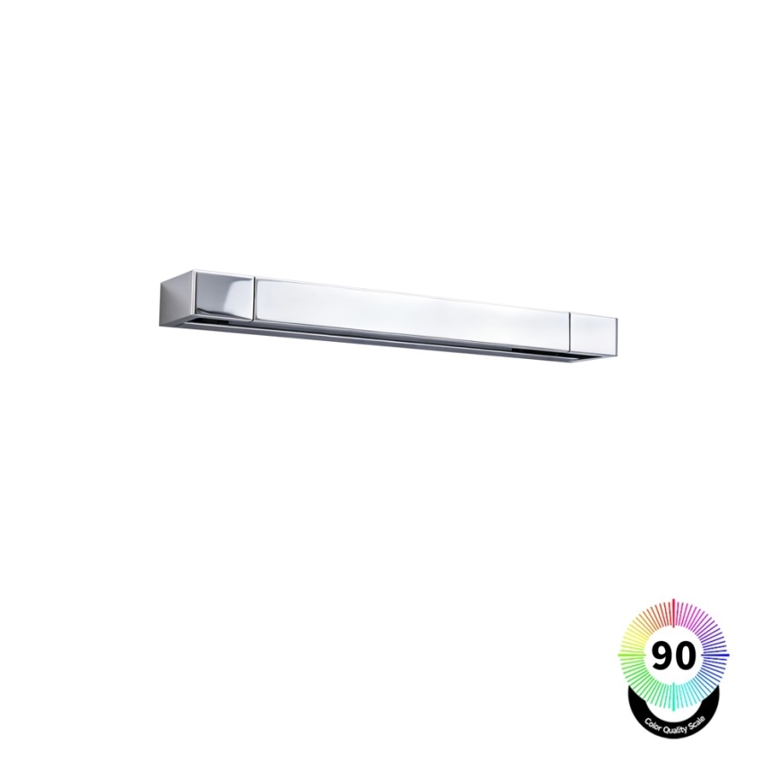 Brilagi - Φωτιστικό LED για καθρέφτη μπάνιου AQUA LINE LED/12W/230V 45 cm IP44 γυαλιστερό χρώμιο CRI 90