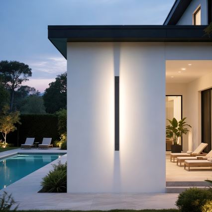 Brilagi - Φωτιστικό LED για καθρέφτη μπάνιου AQUA LINE LED/36W/230V 120 cm IP44 ανθρακί CRI 90