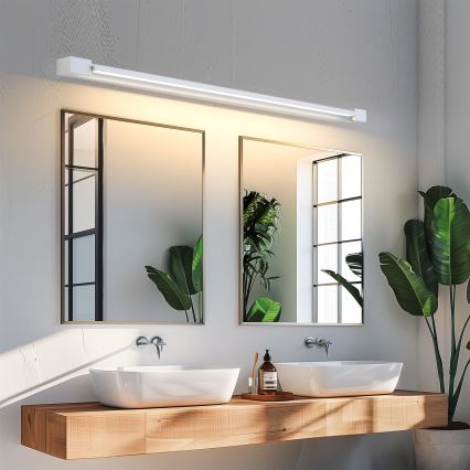Brilagi - LED φωτισμός καθρέφτη μπάνιου AQUA LINE LED/36W/230V 120 cm IP44 λευκό CRI 90