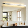 Brilagi - LED φωτιστικό καθρέφτη μπάνιου AQUA LINE LED/36W/230V 120 cm IP44 γυαλιστερό χρώμιο CRI 90