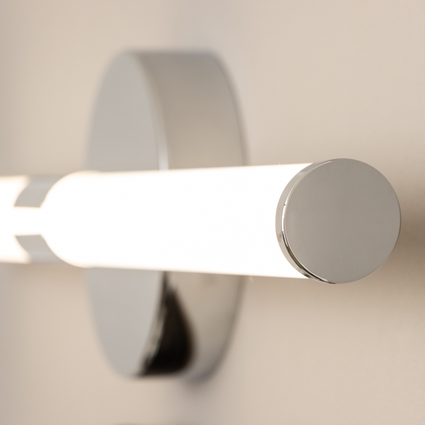 Brilagi - Φωτιστικό καθρέφτη μπάνιου LARA LED/10W/230V 60 cm IP44 γυαλιστερό χρώμιο