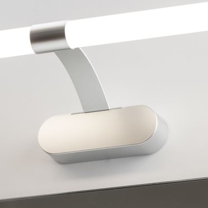 Brilagi - Φωτισμός καθρέφτη για μπάνιο 2 σε 1 TUBEO LED/6W/230V 40 cm IP44 ασημί