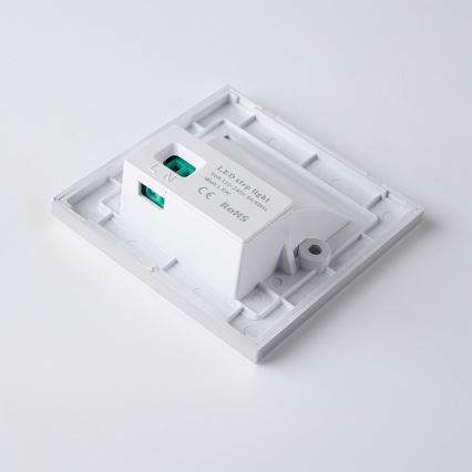 Brilagi - LED φωτιστικό σκάλας STEP LIGHT LED/1,5W/230V IP44 ασημί