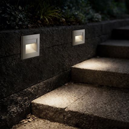 Brilagi - LED φωτιστικό σκάλας STEP LIGHT LED/1,5W/230V IP44 λευκό