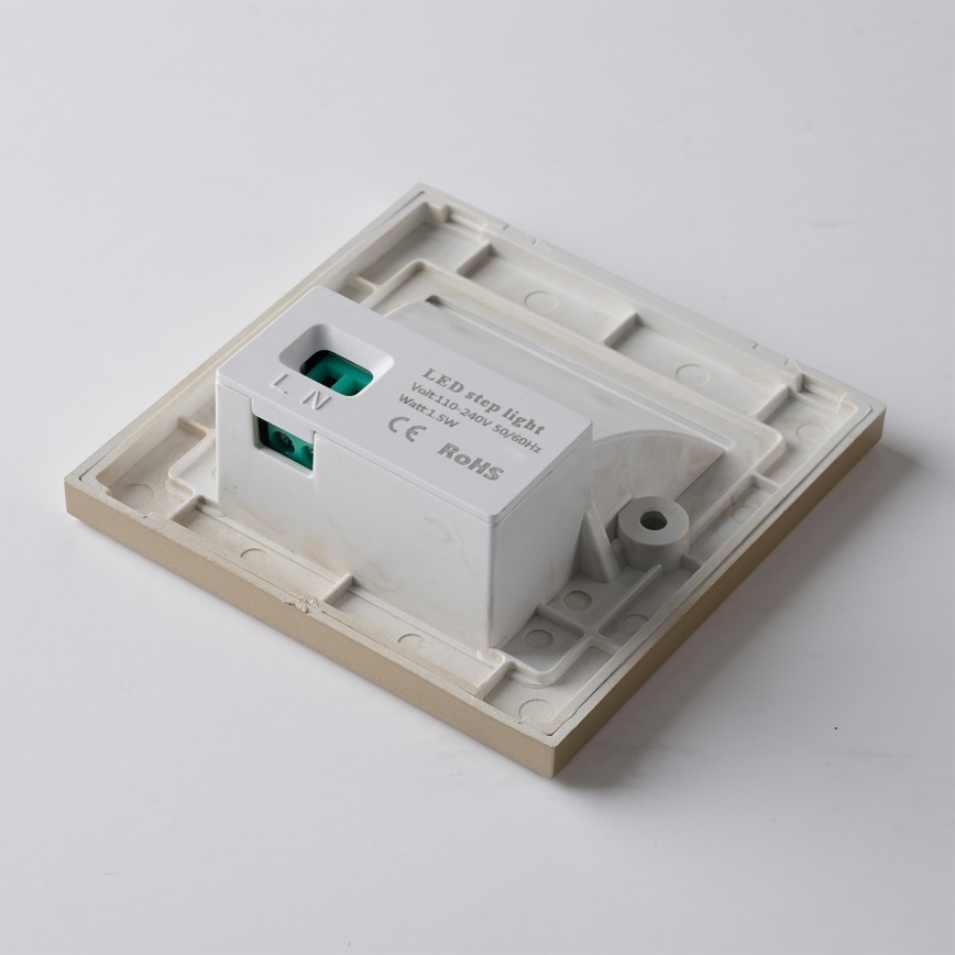 Brilagi - LED φωτιστικό σκάλας STEP LIGHT LED/1,5W/230V IP44 χρυσό