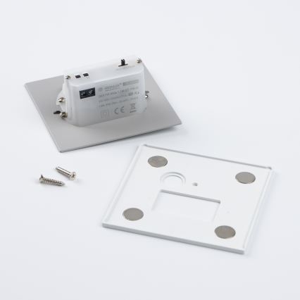 Brilagi - LED φωτιστικό σκάλας με αισθητήρα κίνησης και λυκόφωτος JACK LED/1,5W/230V 3000/4000/6500K λευκό