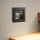 Brilagi - LED φωτιστικό σκάλας με αισθητήρα STEP LIGHT LED/1,5W/230V IP44 μαύρο