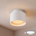 BRILAGI - LED φωτιστικό σποτ BACKLIT 1xGX53/15W/230V + LED/3W Ø 10 cm λευκό