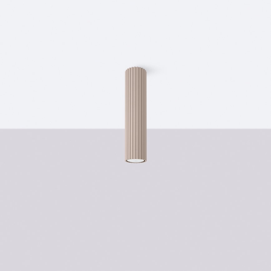 Brilagi - LED φωτιστικό σποτ CRESTO 1xGU10/10W/230V 30 cm γκριζοκάστανο