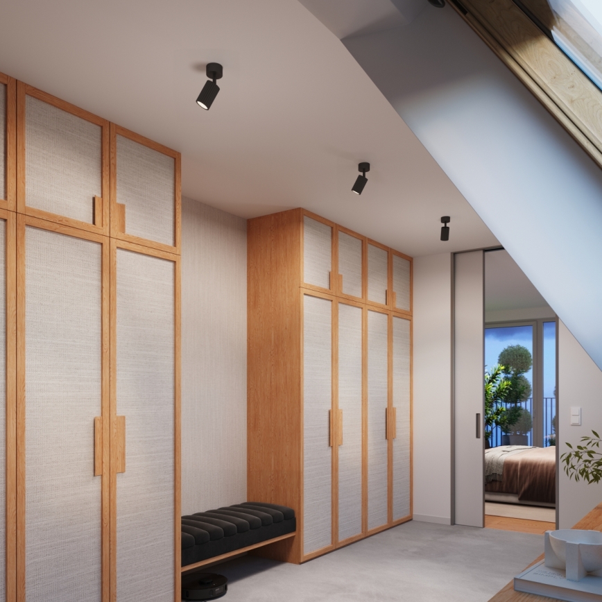 Brilagi - LED φωτιστικό σποτ CRESTO 1xGU10/10W/230V μαύρο