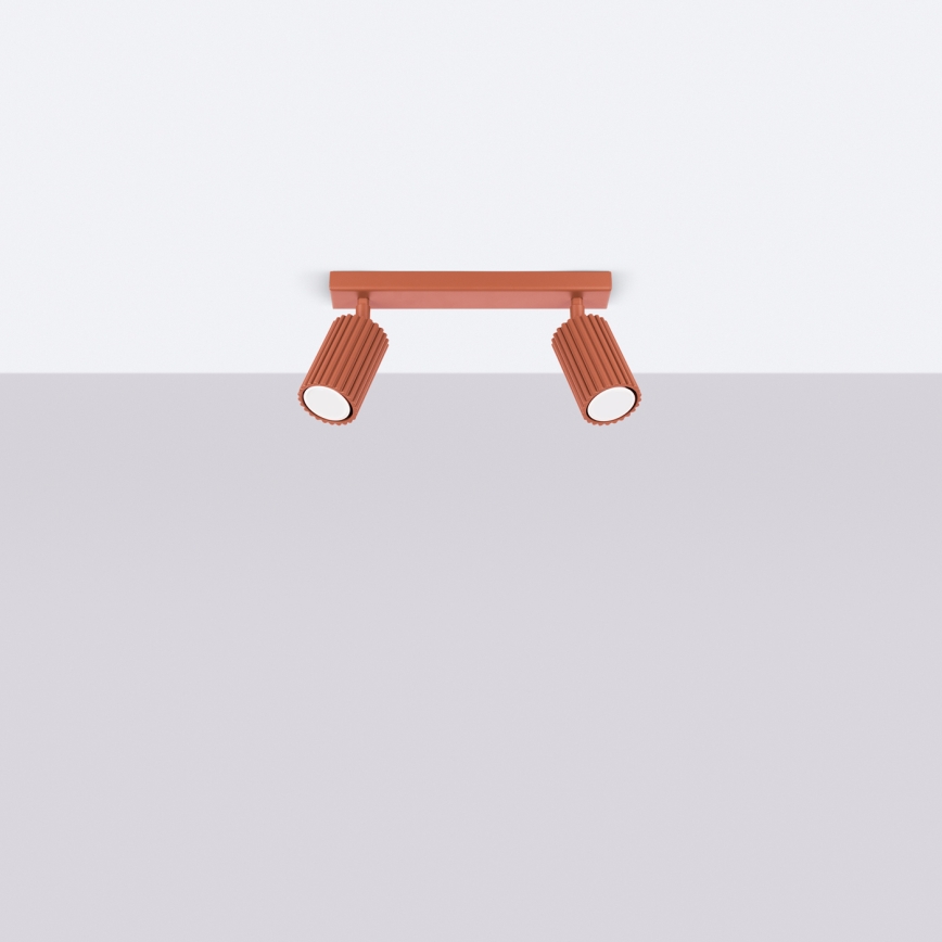 Brilagi - LED φωτιστικό σποτ CRESTO 2xGU10/10W/230V κόκκινο