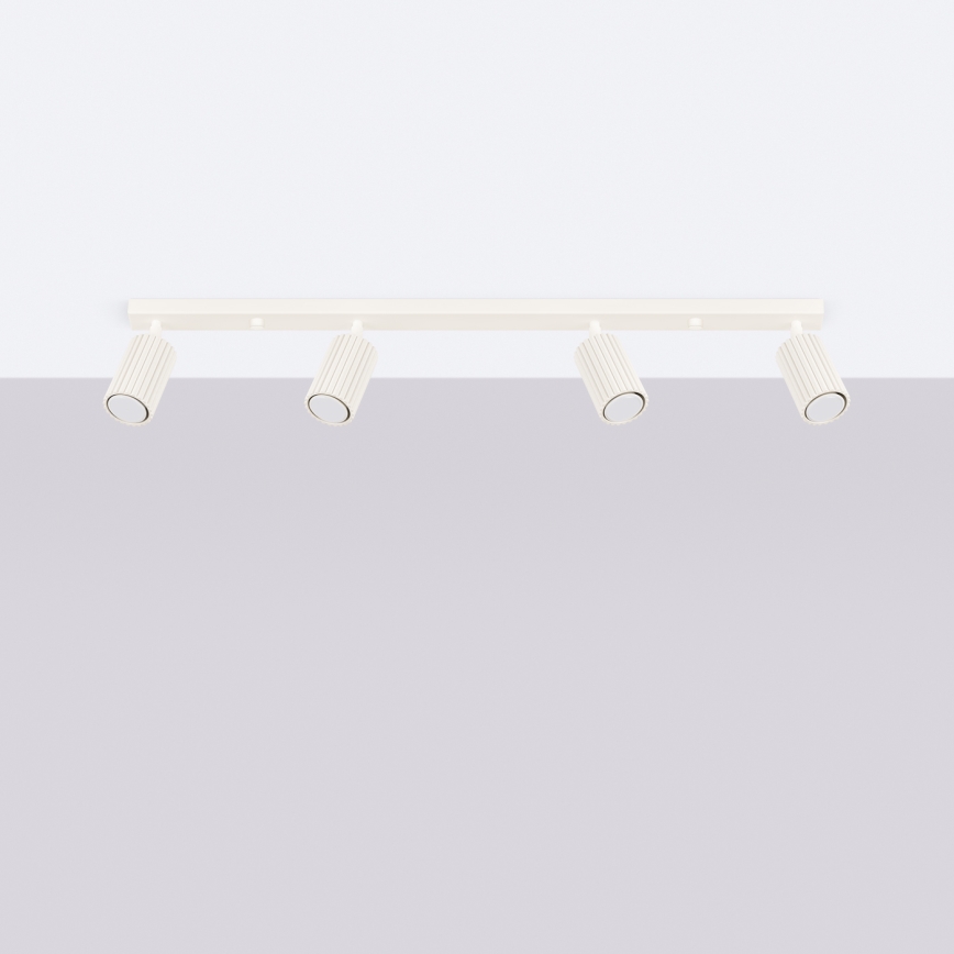 Brilagi - LED φωτιστικό σποτ CRESTO 4xGU10/10W/230V κρεμ