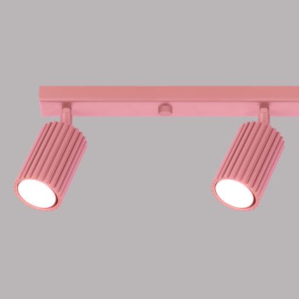 Brilagi - LED φωτιστικό σποτ CRESTO 4xGU10/10W/230V ροζ