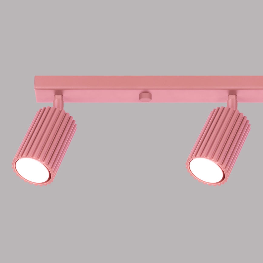 Brilagi - LED φωτιστικό σποτ CRESTO 4xGU10/10W/230V ροζ