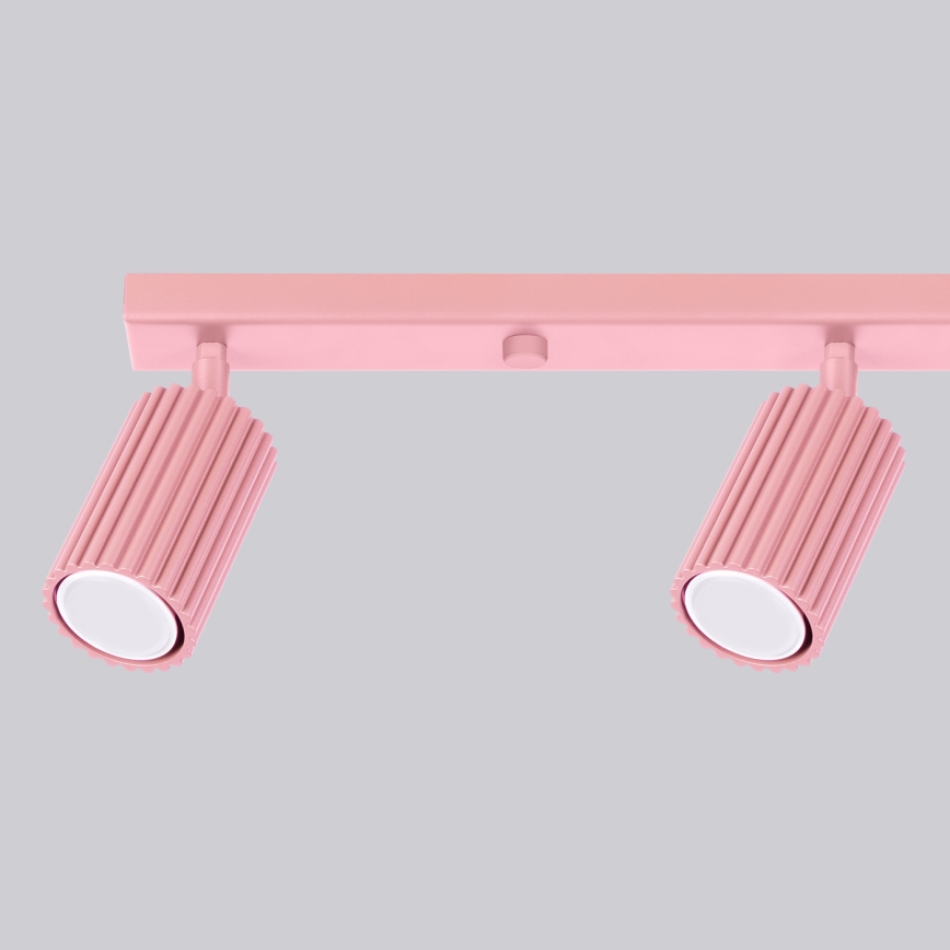 Brilagi - LED φωτιστικό σποτ CRESTO 4xGU10/10W/230V ροζ