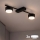 Brilagi - LED φωτιστικό σποτ MONO 2xGX53/30W/230V μαύρο