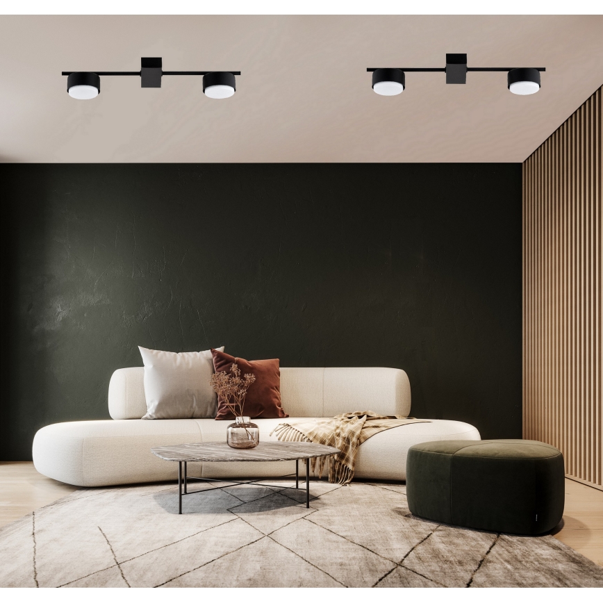 Brilagi - LED φωτιστικό σποτ MONO 2xGX53/30W/230V μαύρο
