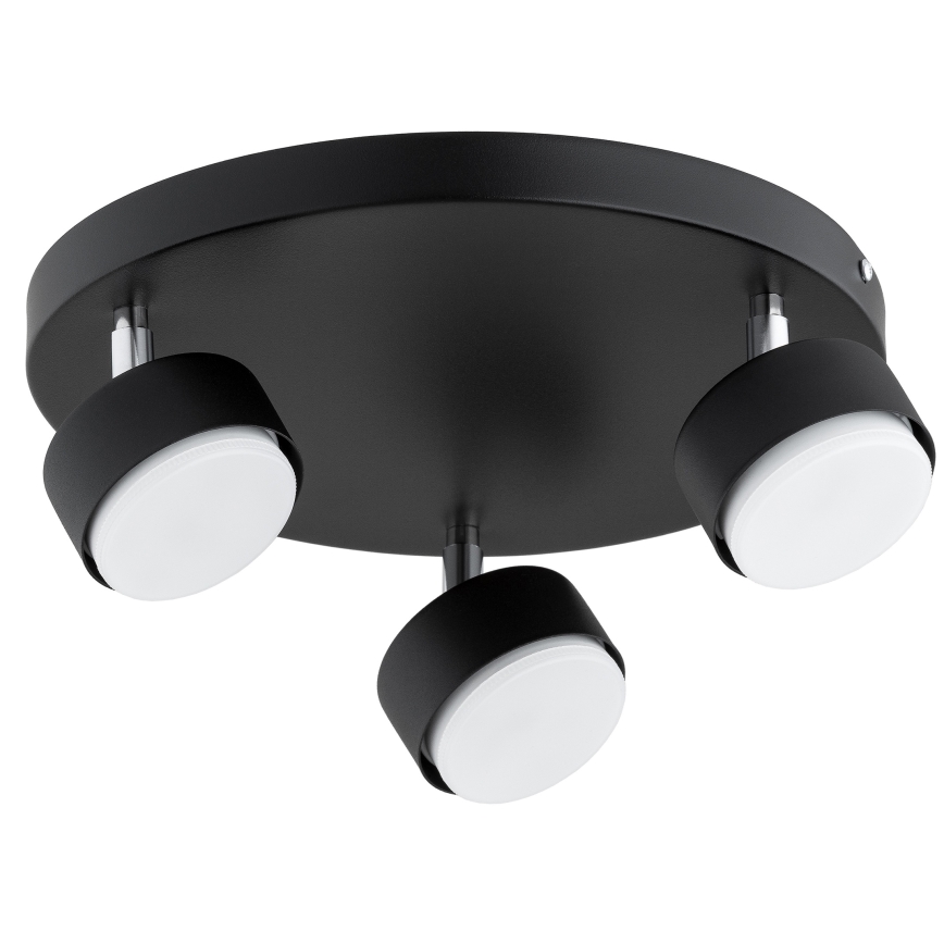 Brilagi - LED φωτιστικό σποτ MONO 3xGX53/30W/230V μαύρο