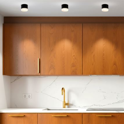 Brilagi - LED Φωτιστικό σποτ SMOOTH 1xGX53/15W/230V, μαύρο