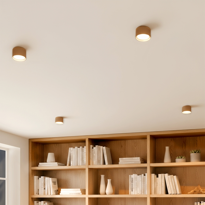 Brilagi - LED Φωτιστικό σποτ SMOOTH 1xGX53/15W/230V μπεζ