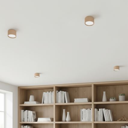 Brilagi - LED Φωτιστικό σποτ SMOOTH 1xGX53/15W/230V μπεζ