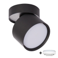 BRILAGI - LED φωτιστικό σποτ SMOOTH TILTY 1xGX53/15W/230V μαύρο