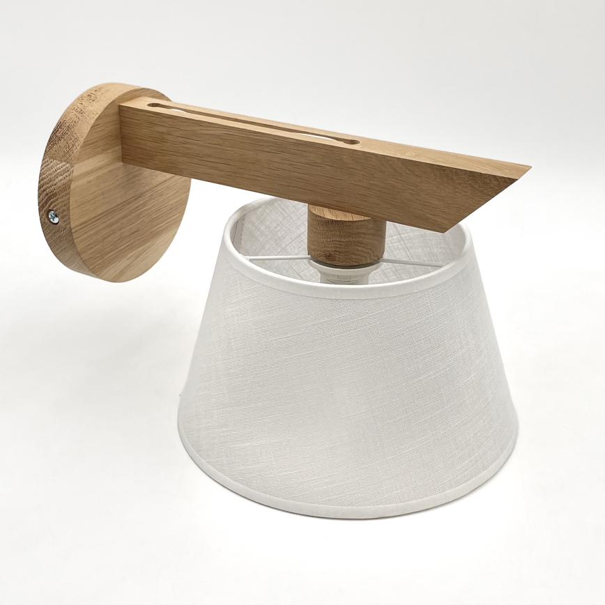 Brilagi - LED  Φωτιστικό τοίχου ANTHONY 1xE14/40W/230V δρυς/λευκό