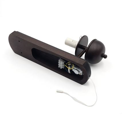 Brilagi - LED Φωτιστικό τοίχου COTTAGE 1xE14/40W/230V οξιά/λευκό