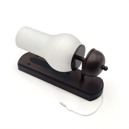 Brilagi - LED Φωτιστικό τοίχου COTTAGE 1xE14/40W/230V οξιά/λευκό