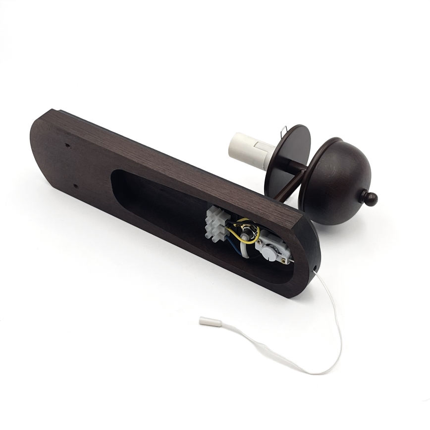 Brilagi - LED Φωτιστικό τοίχου COTTAGE 1xE14/40W/230V οξιά/καφέ