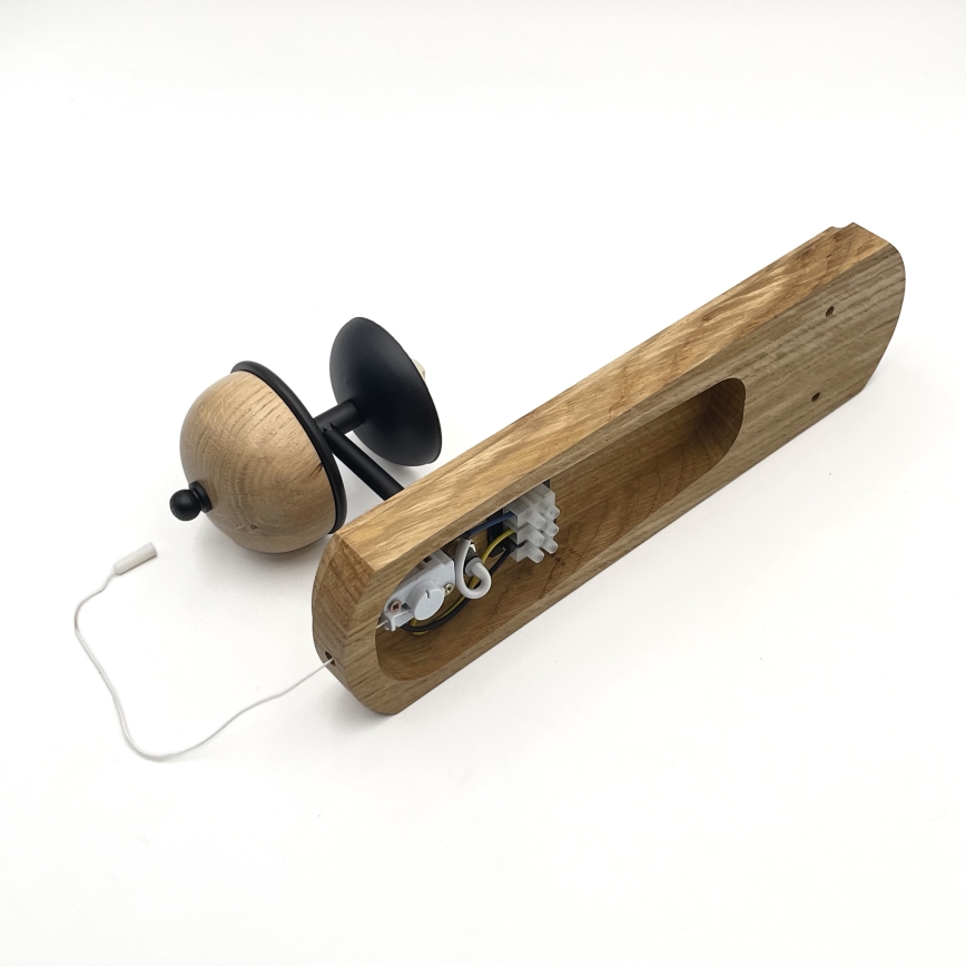 Brilagi - LED Φωτιστικό τοίχου COTTAGE 1xG9/40W/230V δρυς/λευκό