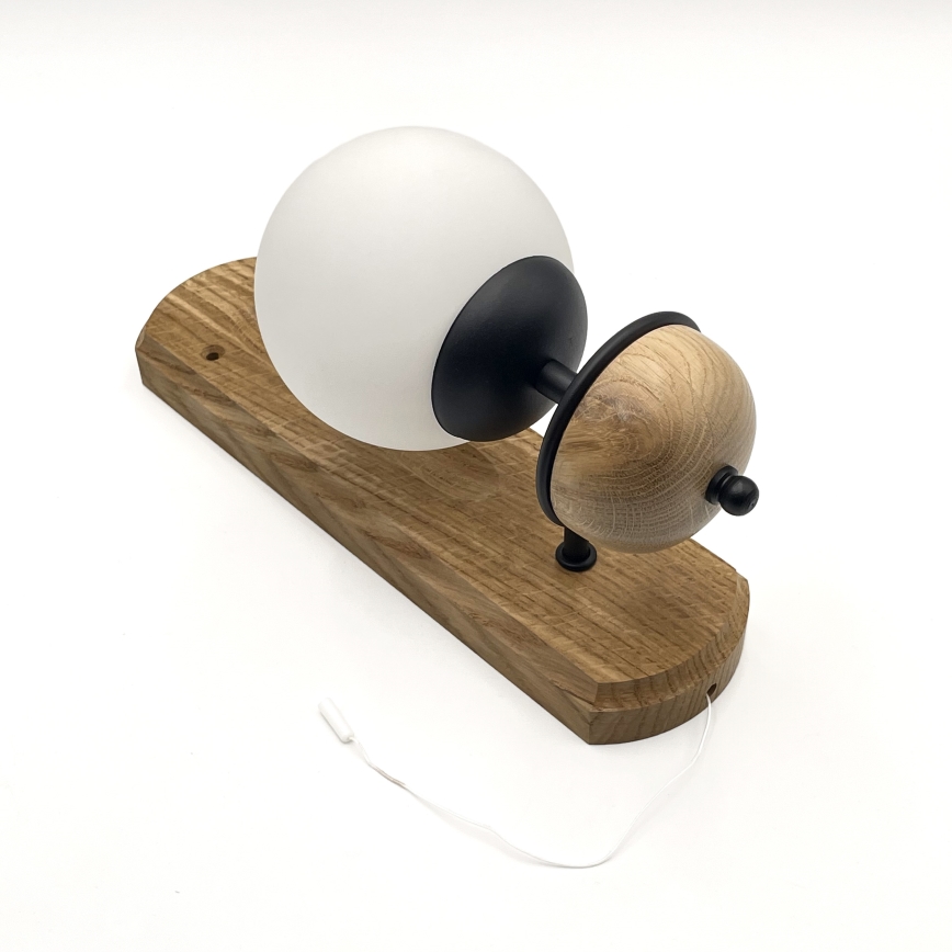 Brilagi - LED Φωτιστικό τοίχου COTTAGE 1xG9/40W/230V δρυς/λευκό